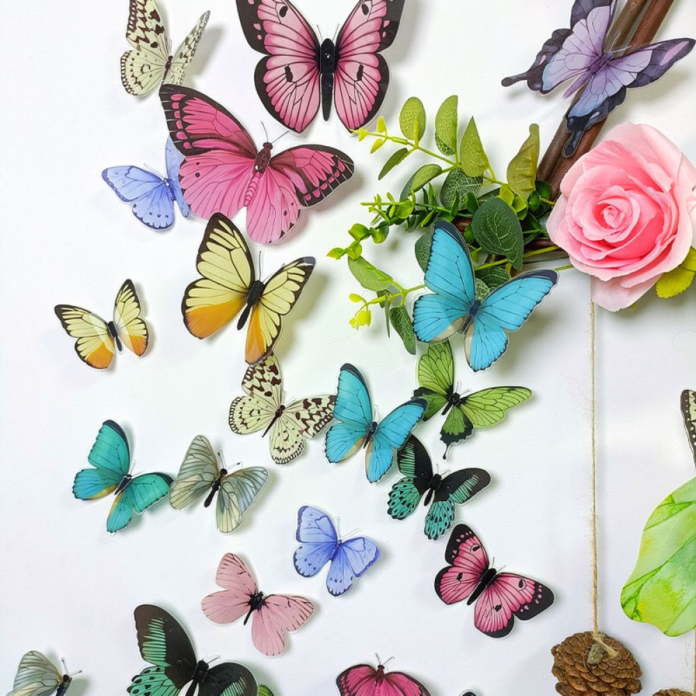 Art And Craft For Nursery - Adesivi murali 3D a forma di