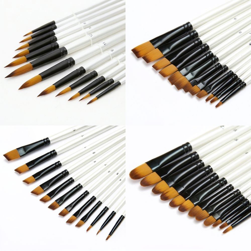 Gouache Paint Set - Set di pennelli da pittore con