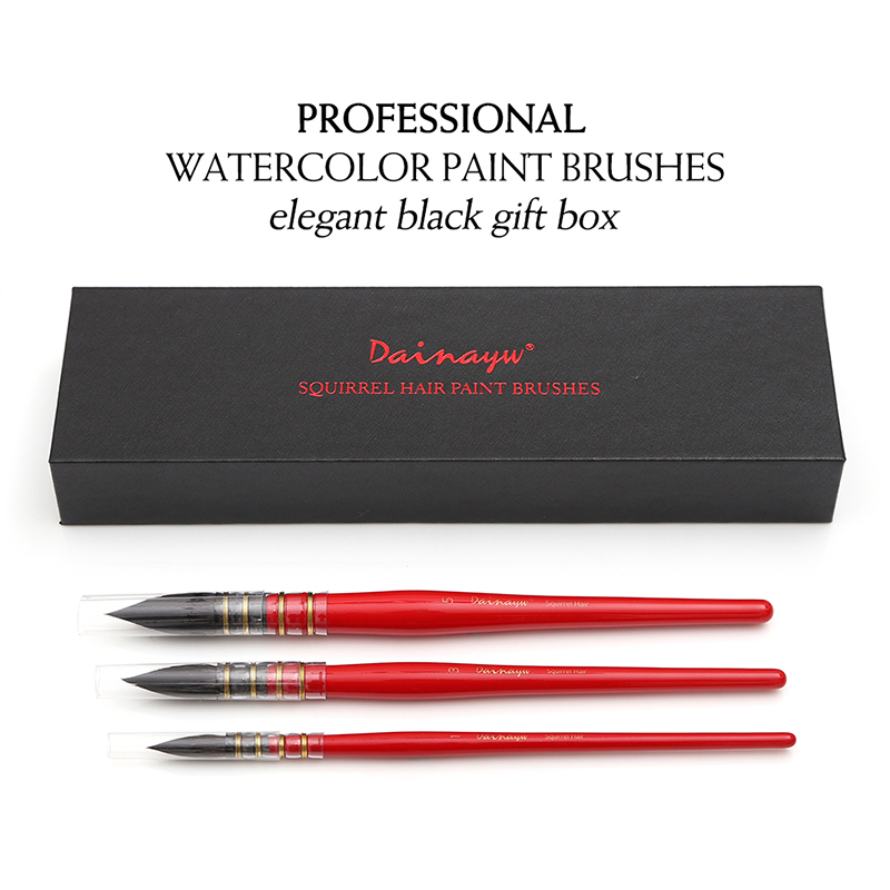 Dainayw 3 pennelli rotondi in  - Gouache Paint Set recensione e prezzo