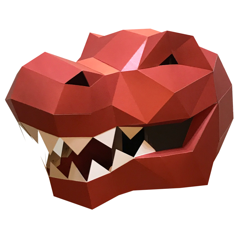 Tyrannosaurus Rex Animal Mask  - Art Craft Cardboard recensione e prezzo